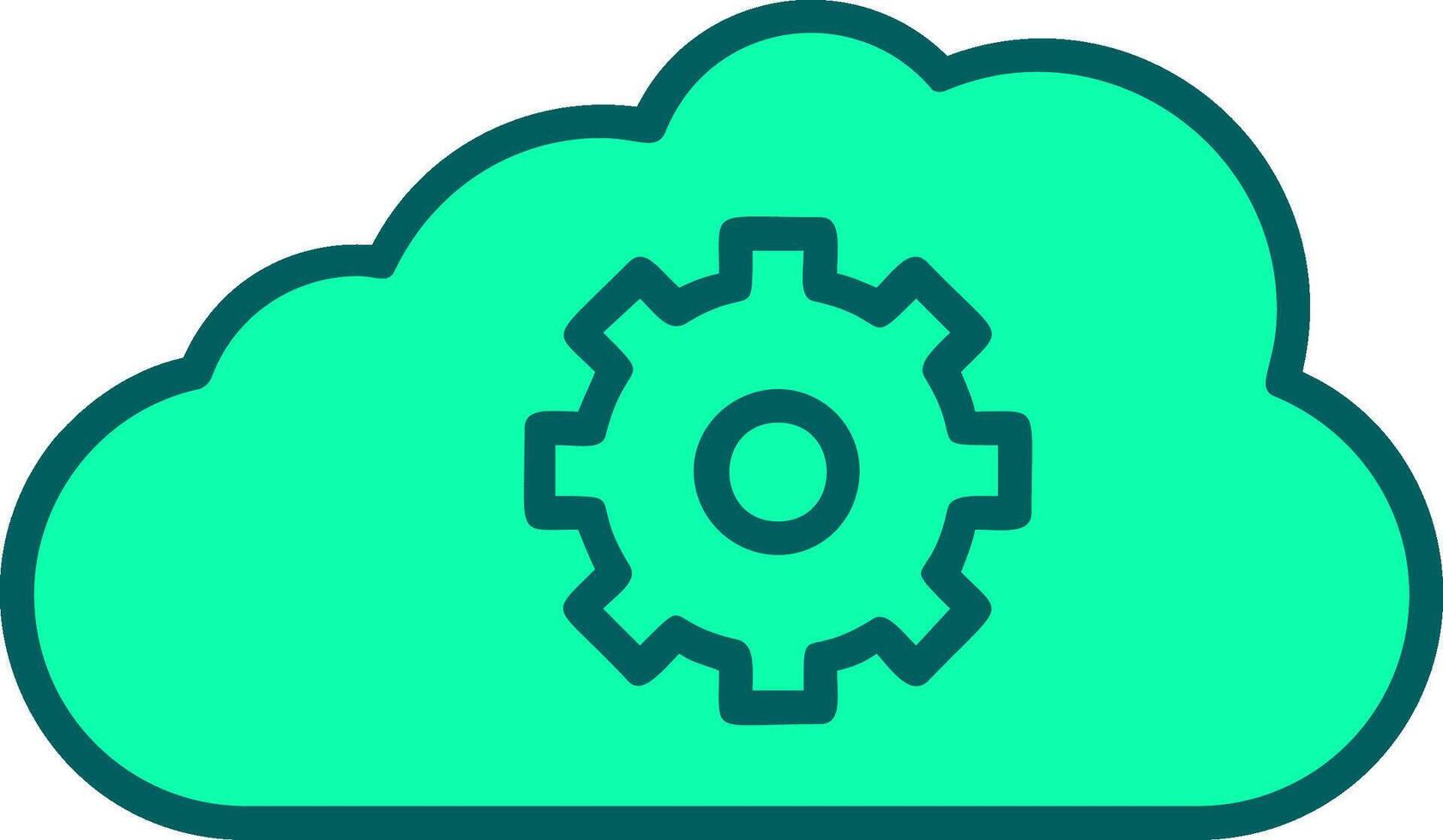 Cloud Storage Icon Design Symbol vector