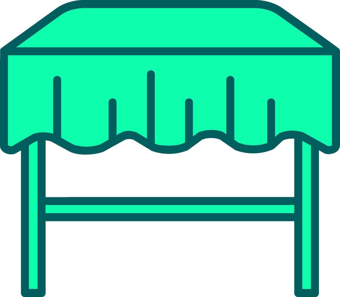 Dining Table Icon Design Symbol vector