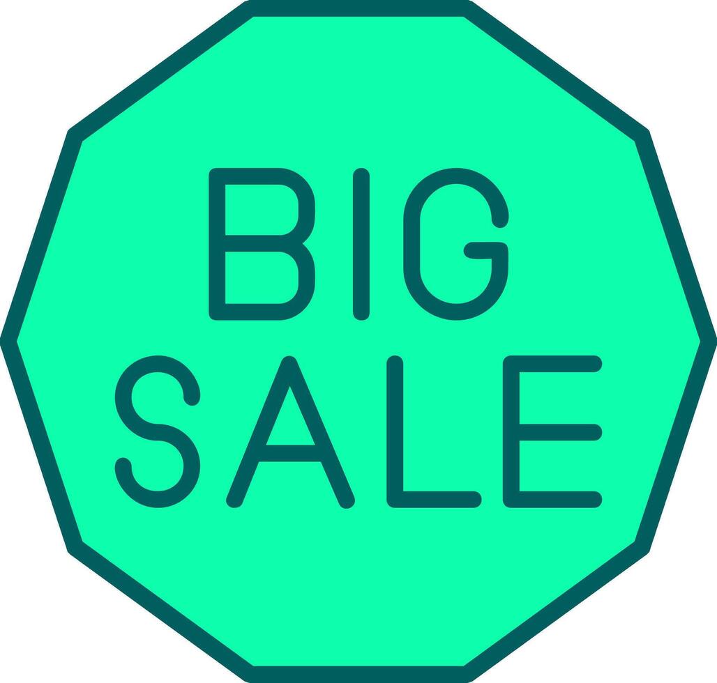 Big Sale Icon Design Symbol vector