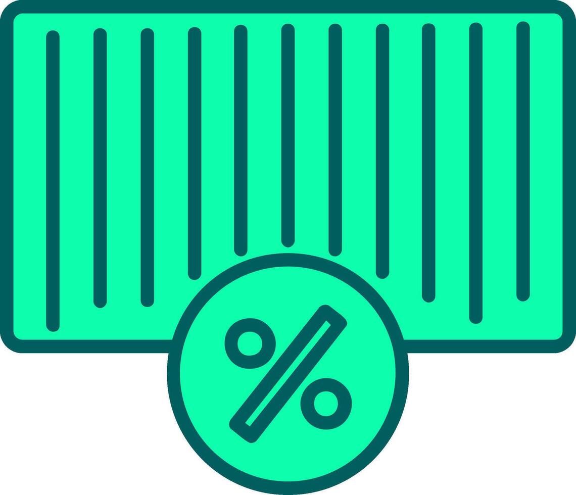 Barcode Icon Design Symbol vector