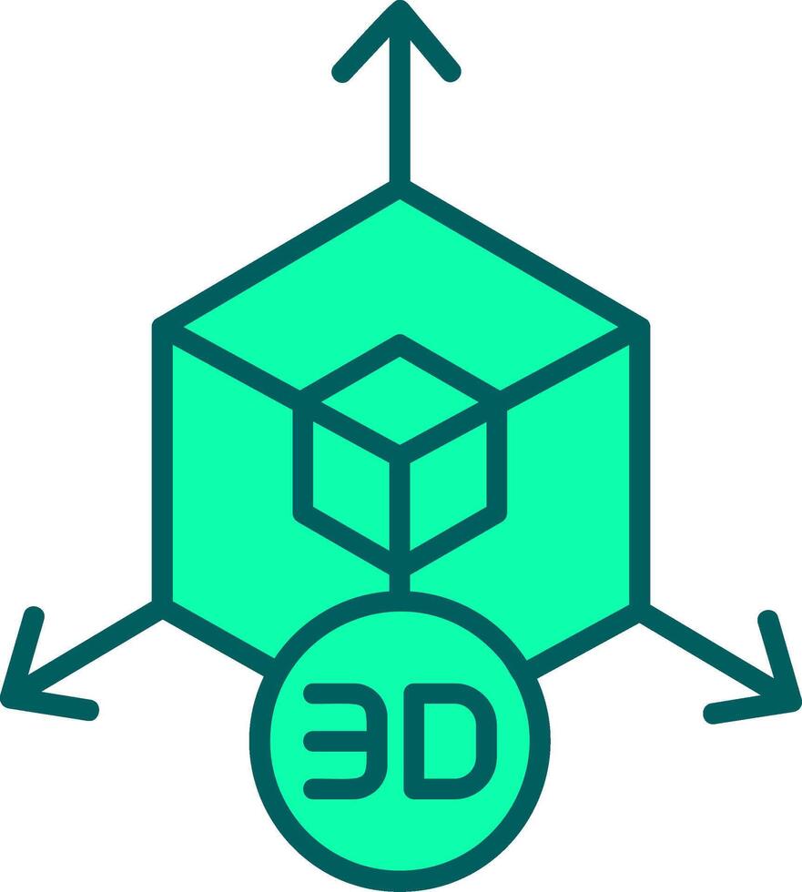3d Icon Design Symbol vector