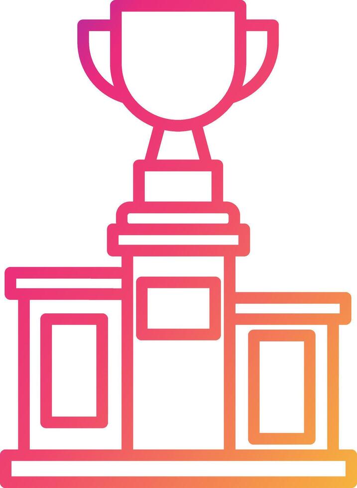 Winner Icon Design Symbol vector