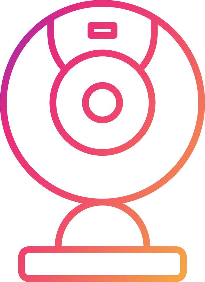 Webcam Icon Design Symbol vector