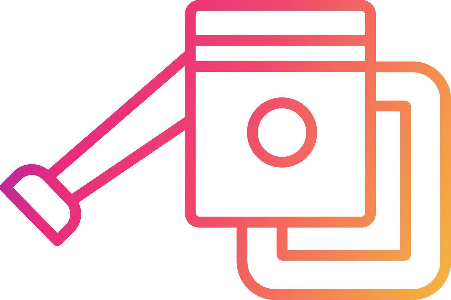 Watering Can Icon Design Symbol vector