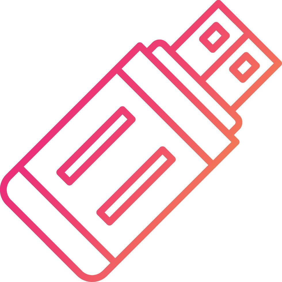 Usb Flash Drive Icon Design Symbol vector