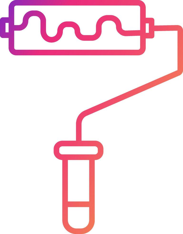 Roller Icon Design Symbol vector