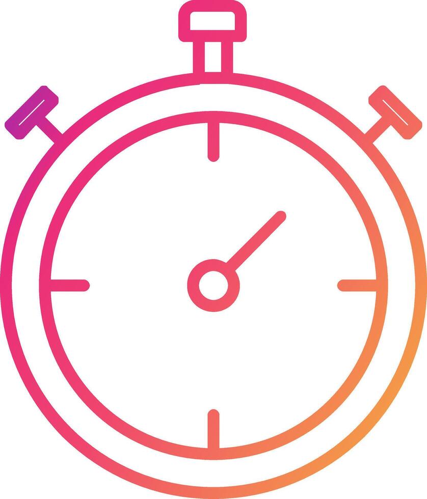 Timer Icon Design Symbol vector