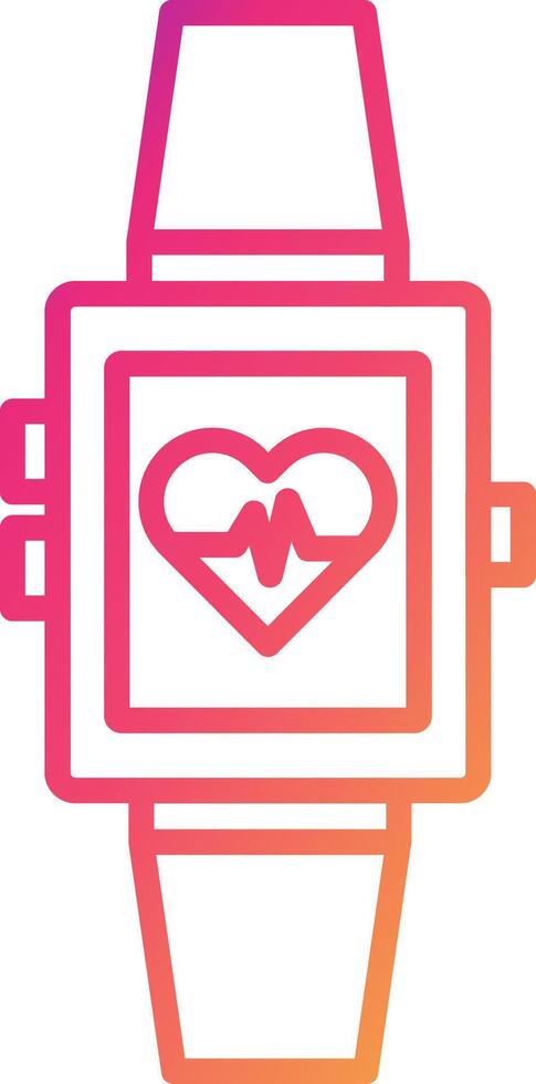 SmartWatch Icon Design Symbol vector