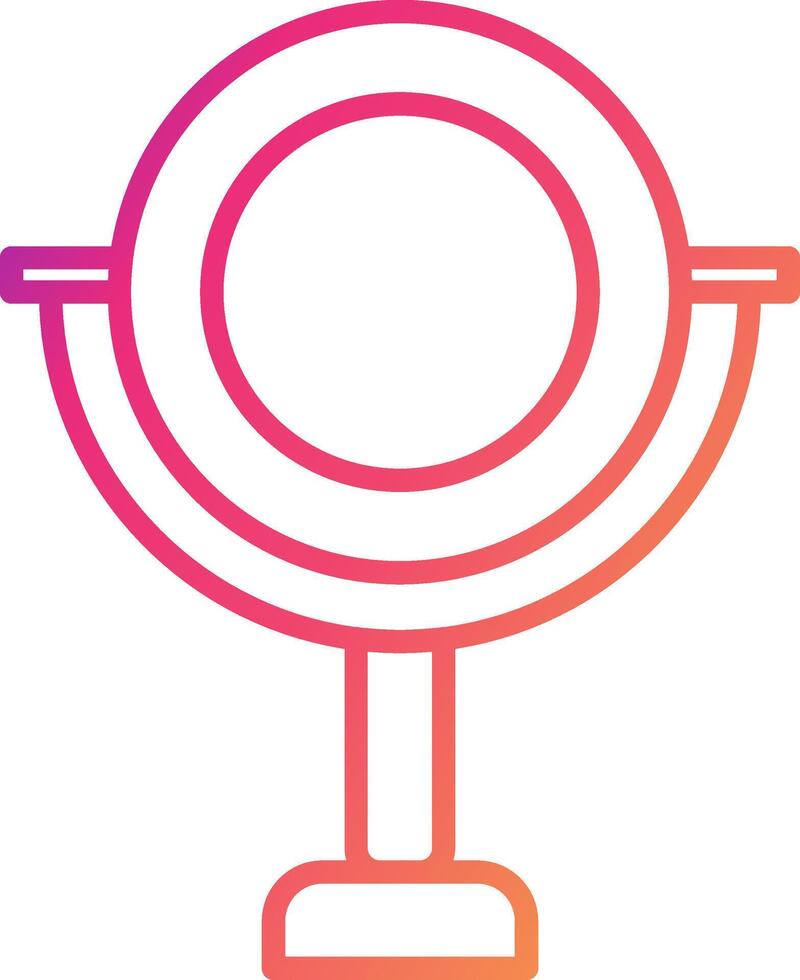Mirror Icon Design Symbol vector