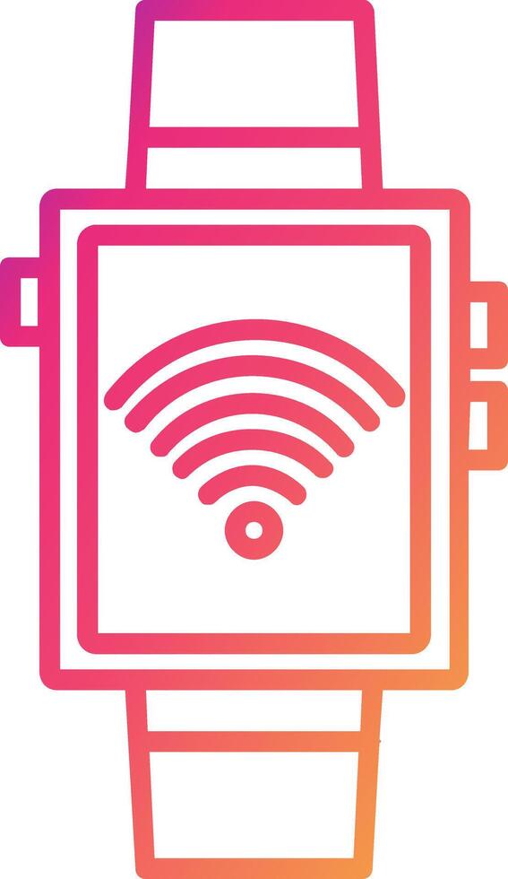 Smartwatch Icon Design Symbol vector