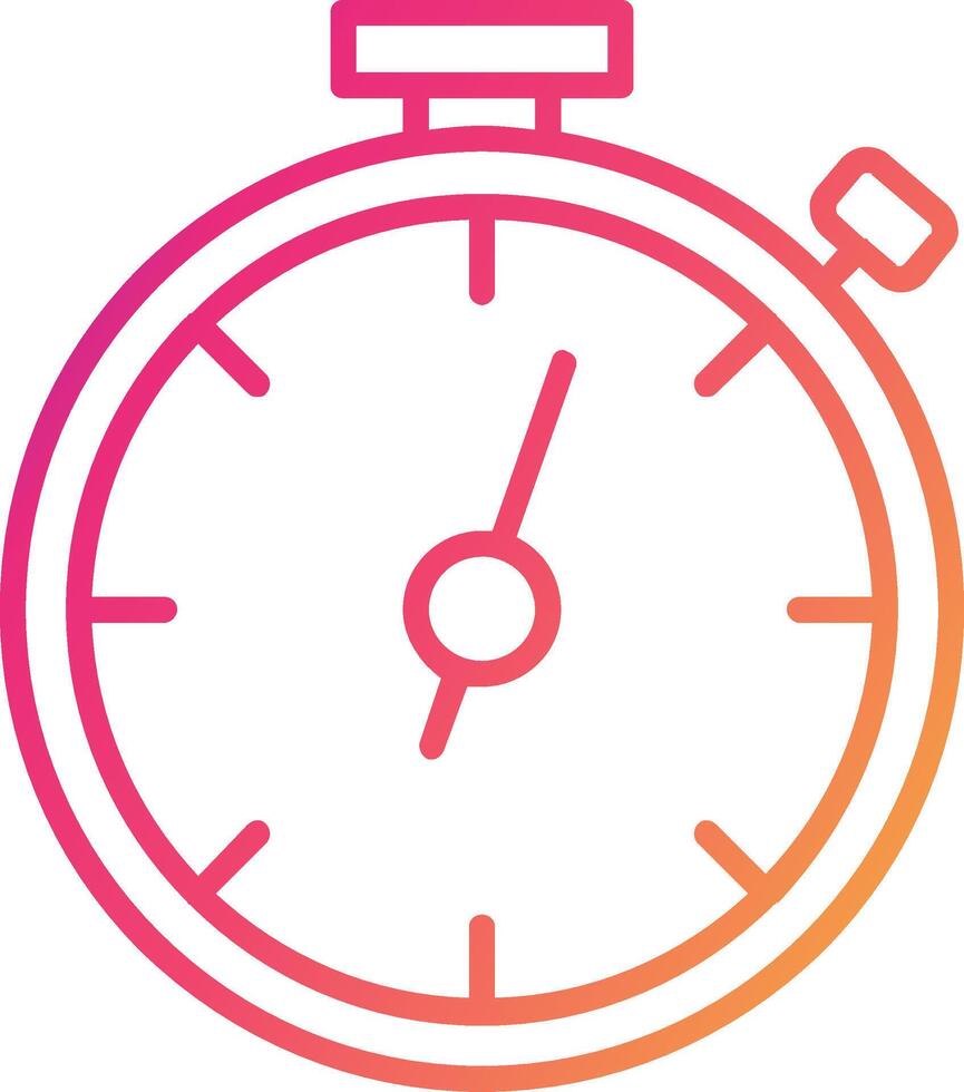 Stop Watch Icon Design Symbol vector