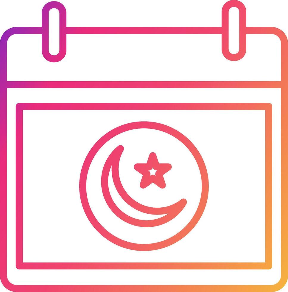 Ramadan Icon Design Symbol vector