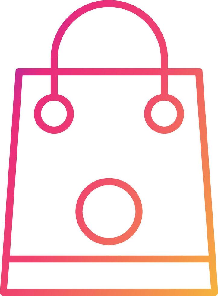 Shopping Bag Icon Design Symbol vector