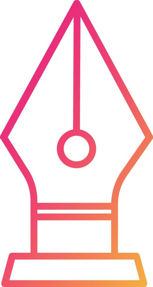 Pen Tool Icon Design Symbol vector