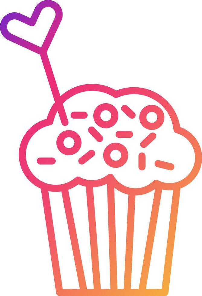 Muffin Icon Design Symbol vector