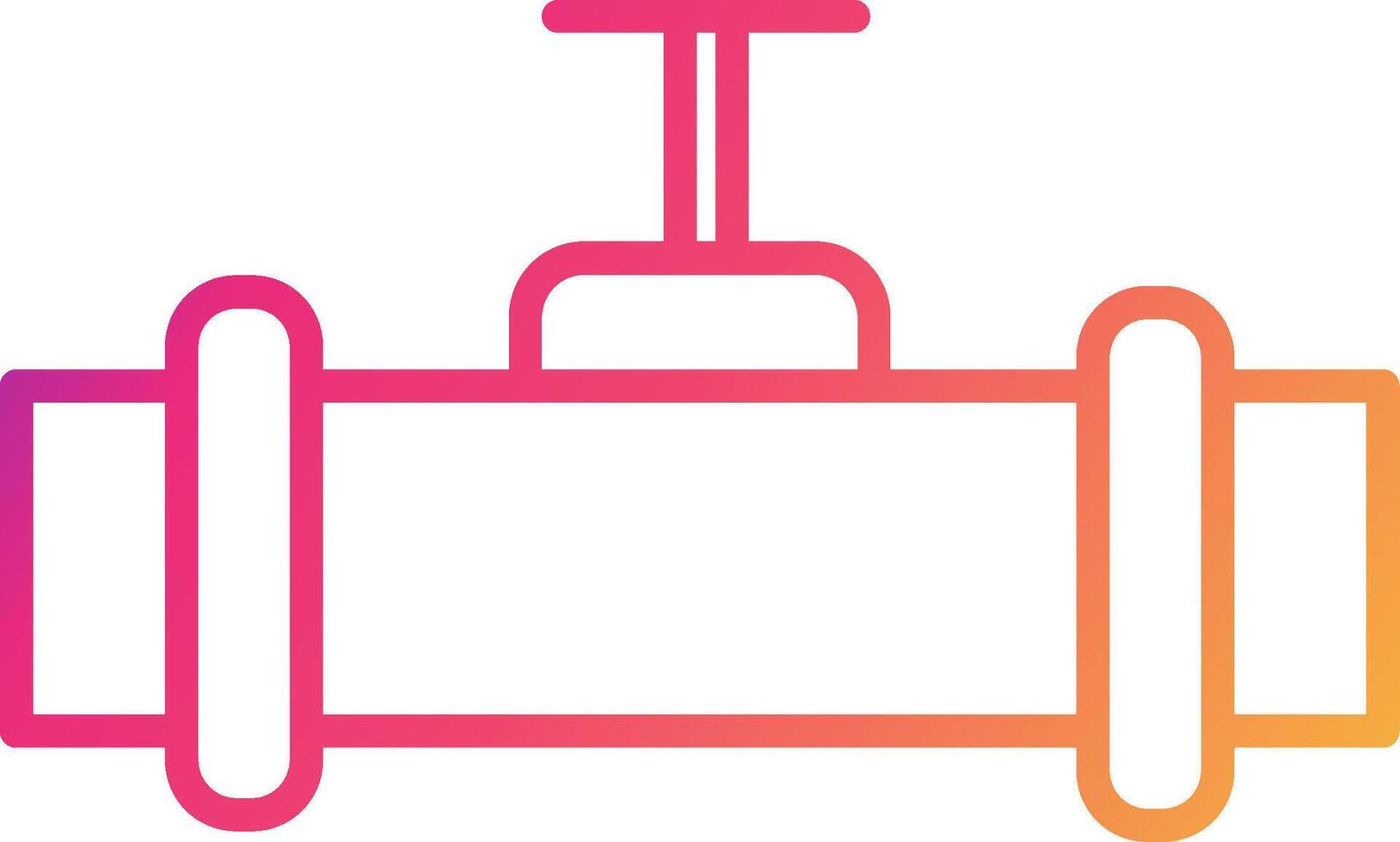 Pipe Icon Design Symbol vector