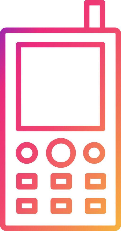 Mobile Phone Icon Design Symbol vector
