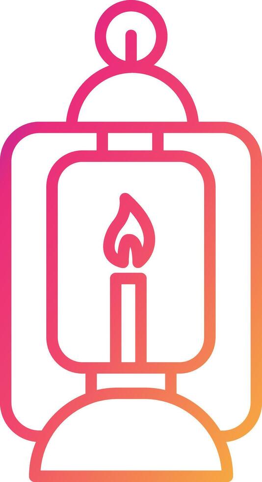 Oil Lamp Icon Design Symbol vector