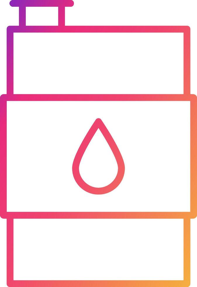 Oil Tank Icon Design Symbol vector