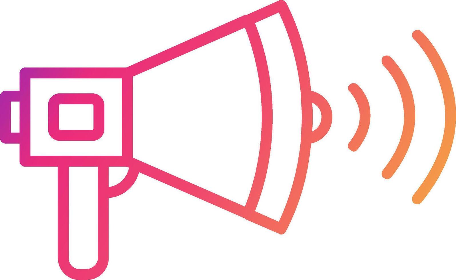 Megaphone Icon Design Symbol vector