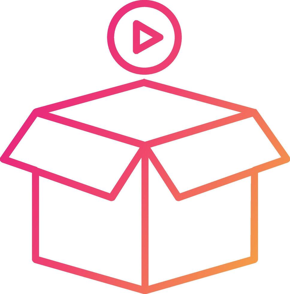 Package Icon Design Symbol vector