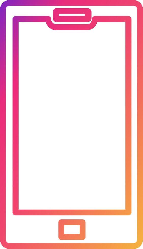 Mobile Phone Icon Design Symbol vector