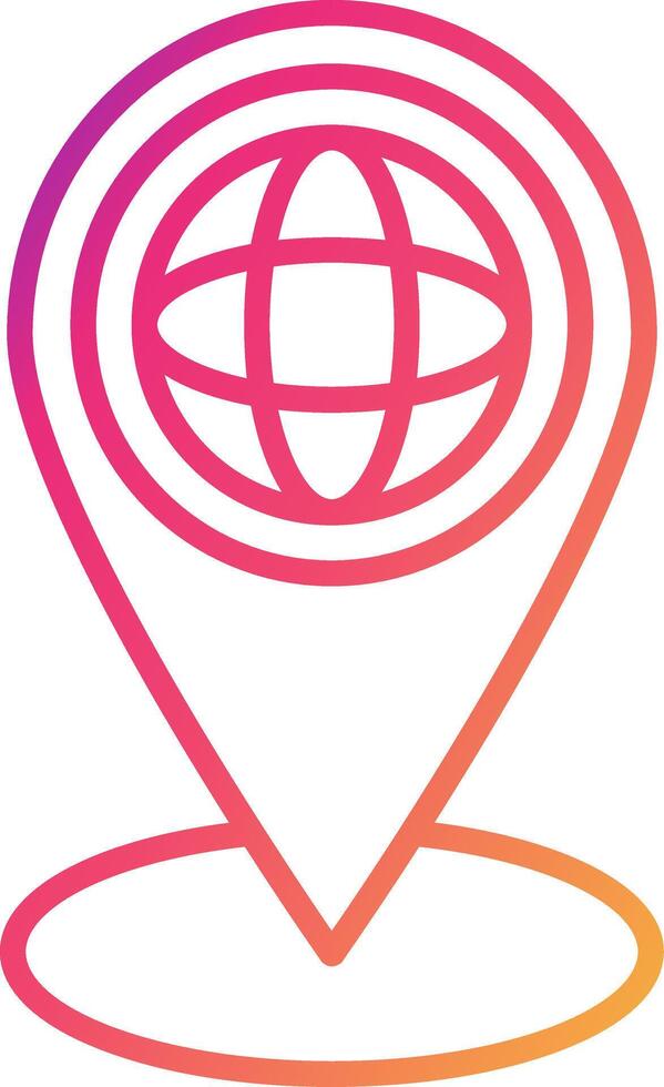 Geospatial Technology Icon Design Symbol vector