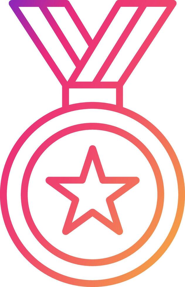 Medal Icon Design Symbol vector