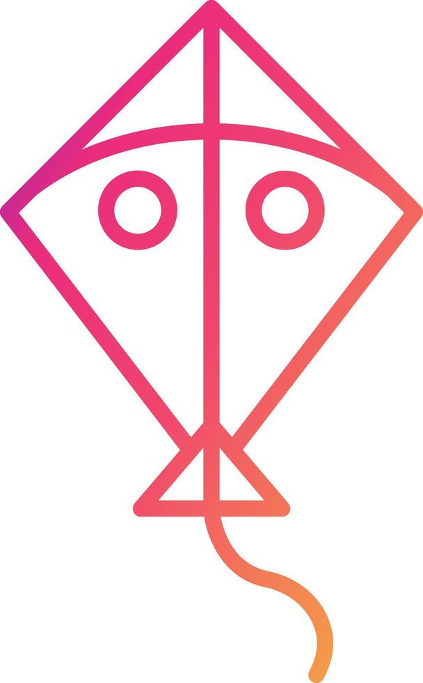 Kite Icon Design Symbol vector