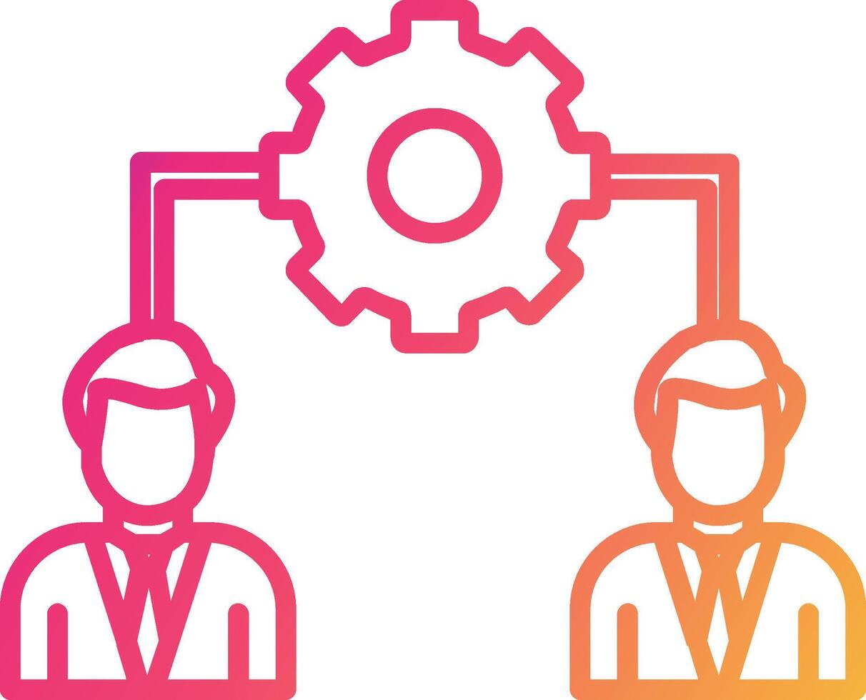 Human Resources Icon Design Symbol vector