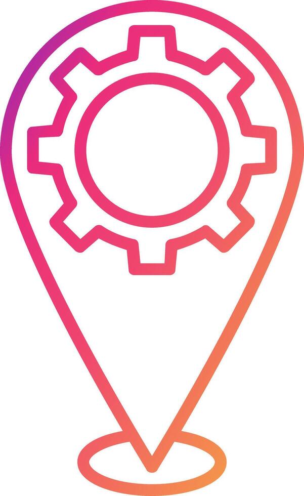 Location Icon Design Symbol vector