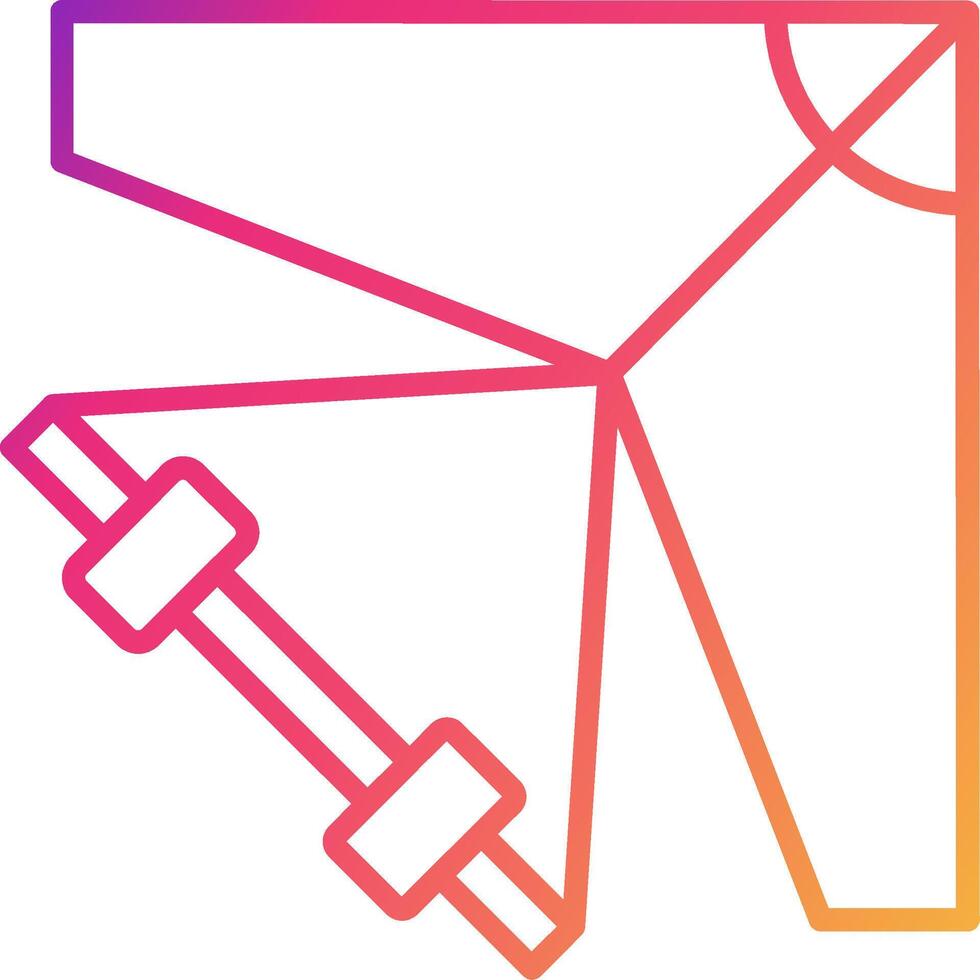 Glider Icon Design Symbol vector