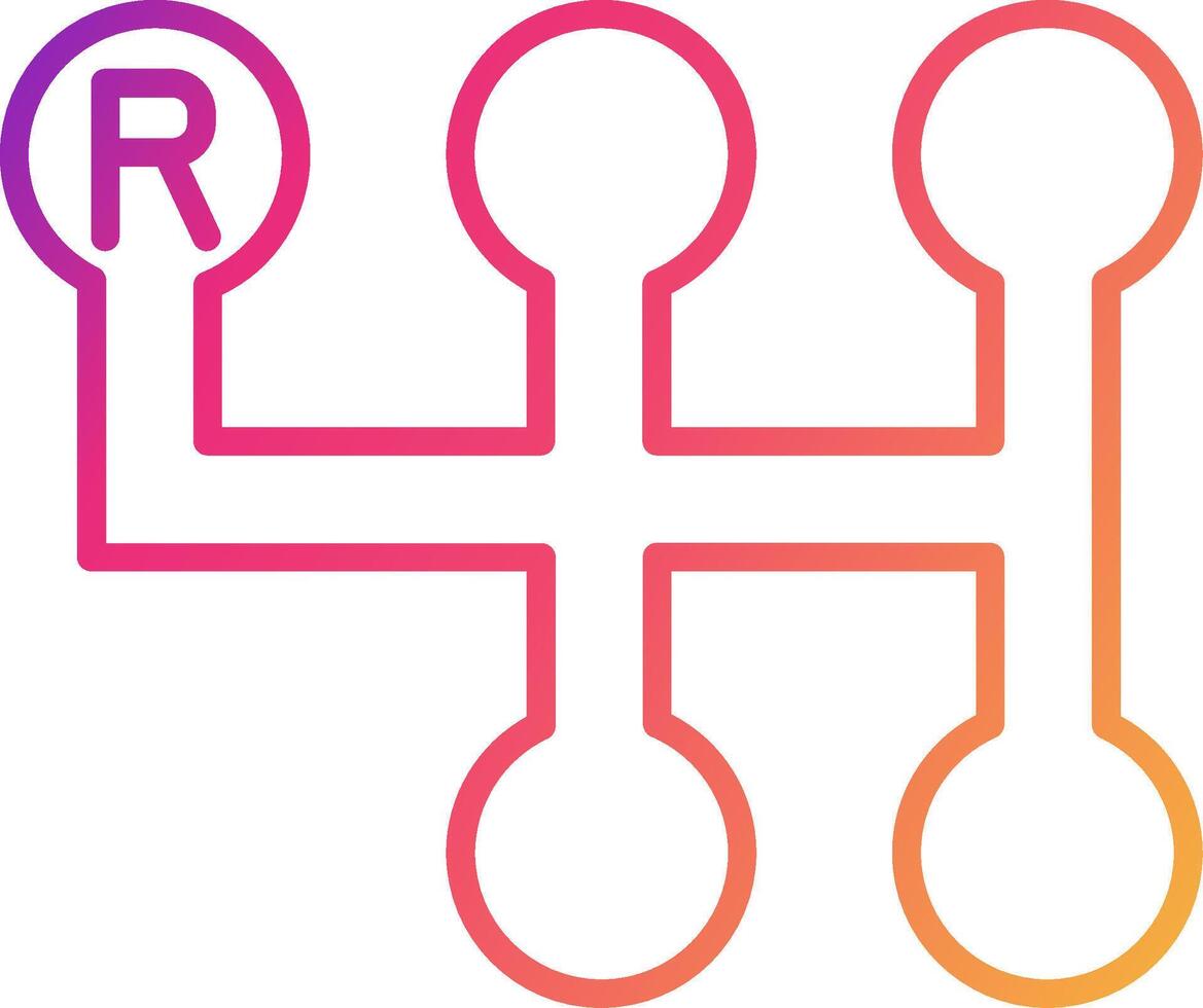 Gearshift Icon Design Symbol vector
