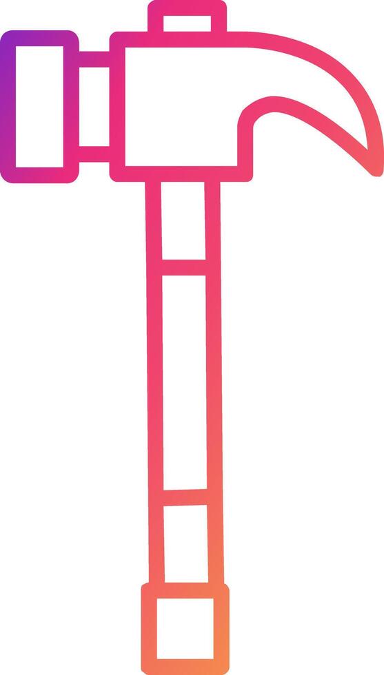 Hammer Icon Design Symbol vector