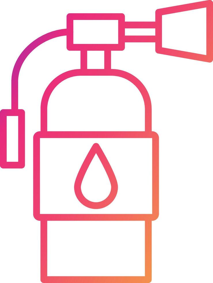Fire Extinguisher Icon Design Symbol vector