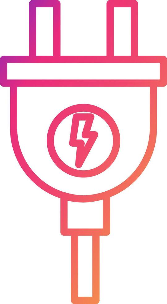 Electric Plug Icon Design Symbol vector