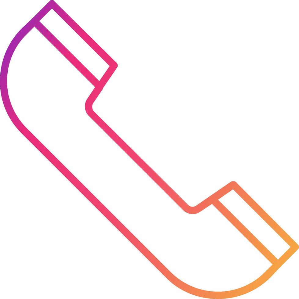 Call Icon Design Symbol vector