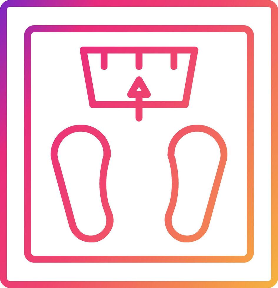 Body Weight Icon Design Symbol vector