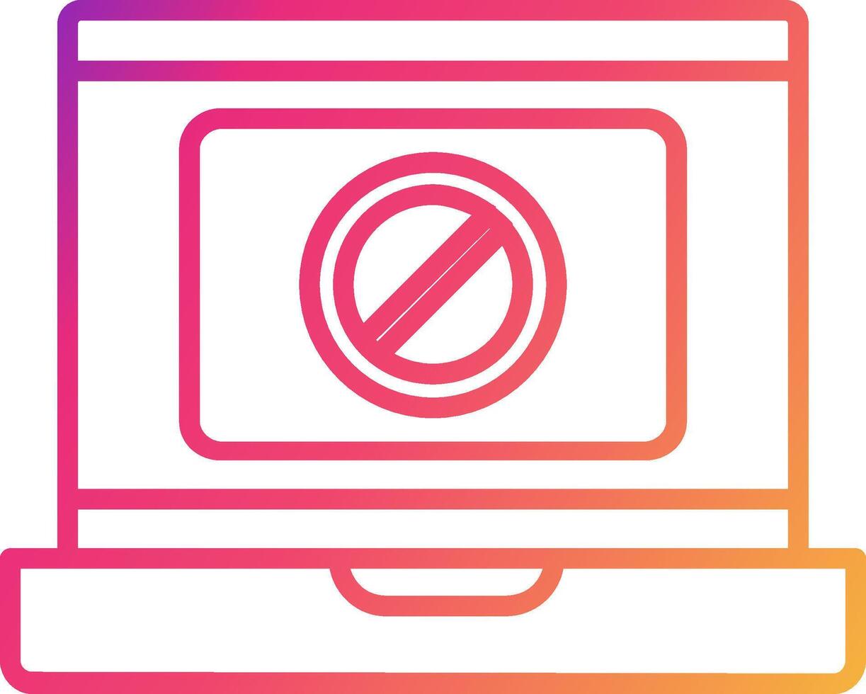 Block Icon Design Symbol vector