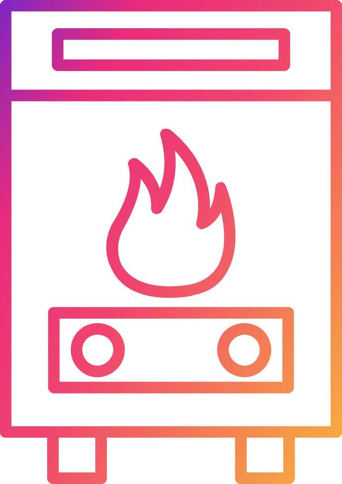 Boiler Icon Design Symbol vector