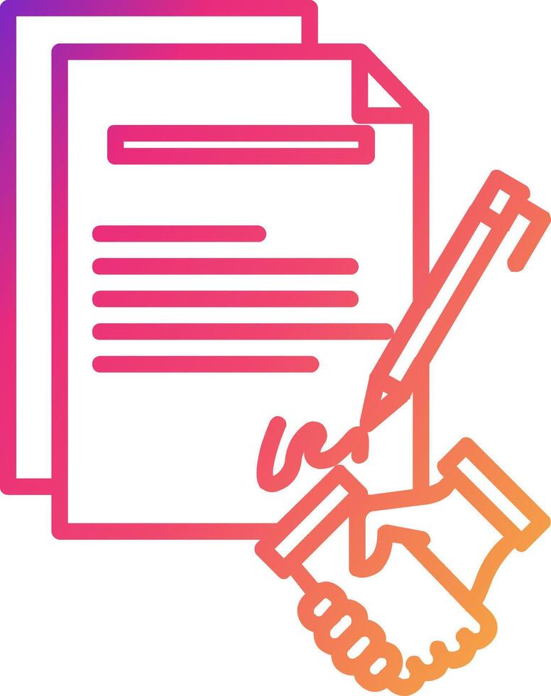 Agreement Icon Design Symbol vector