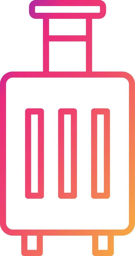 Baggage Icon Design Symbol vector