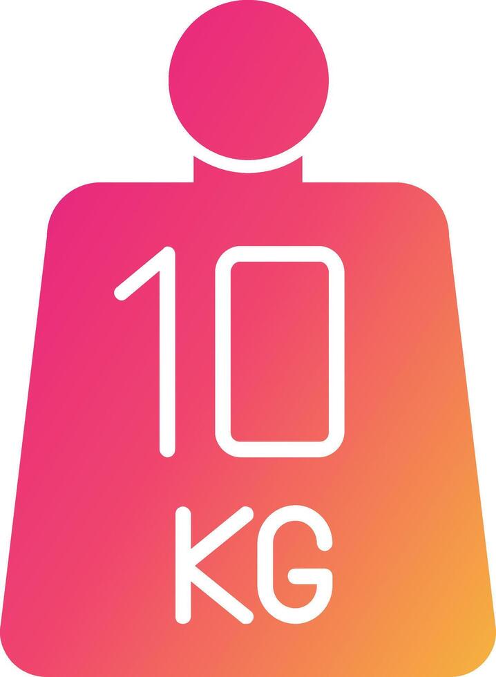 Weights Icon Design Symbol vector
