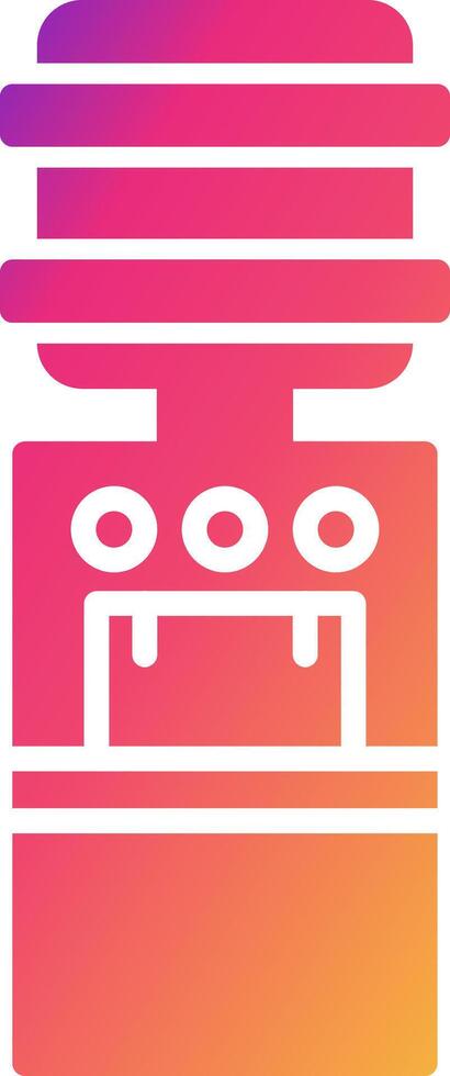 Water Dispenser Icon Design Symbol vector