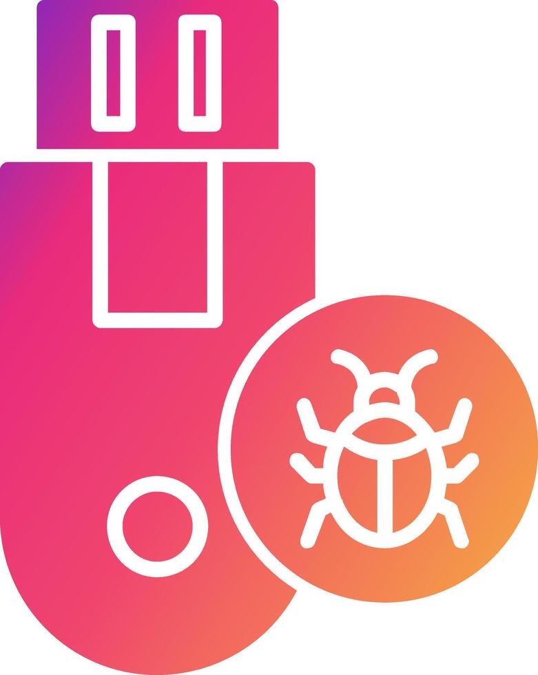Usb Icon Design Symbol vector