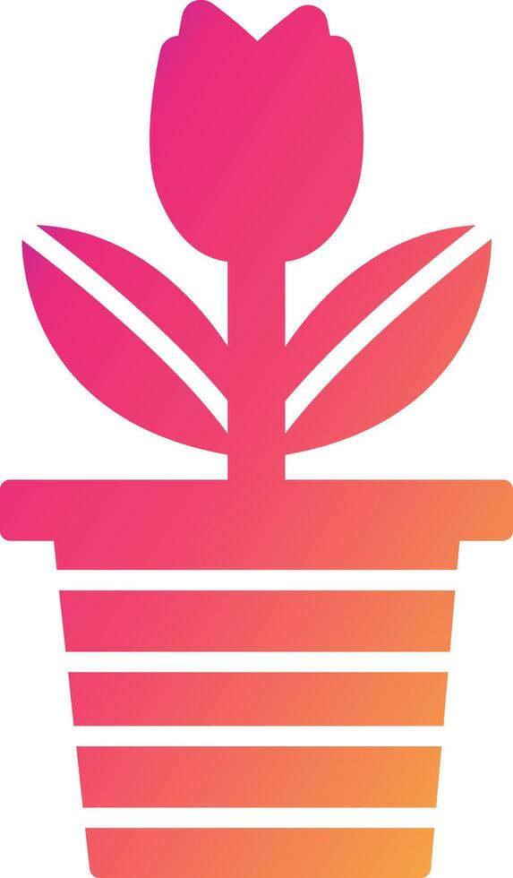 Tulip Icon Design Symbol vector