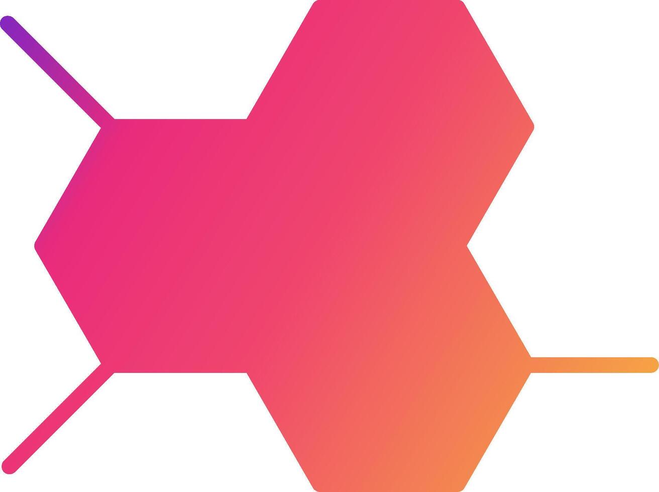 Molecular Icon Design Symbol vector
