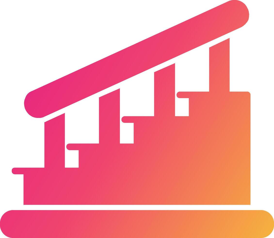 Stairs Icon Design Symbol vector