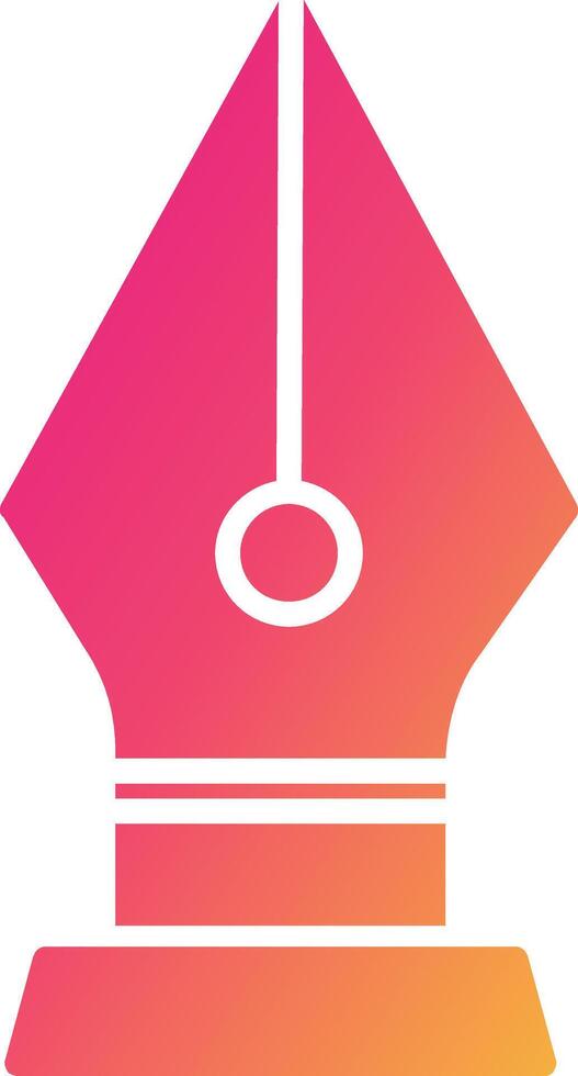 Pen Tool Icon Design Symbol vector