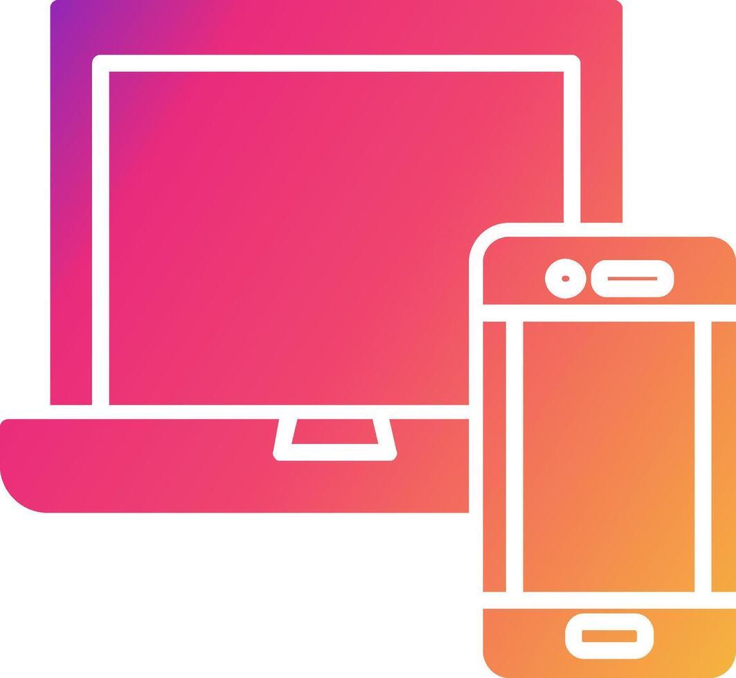 Responsive Icon Design Symbol vector